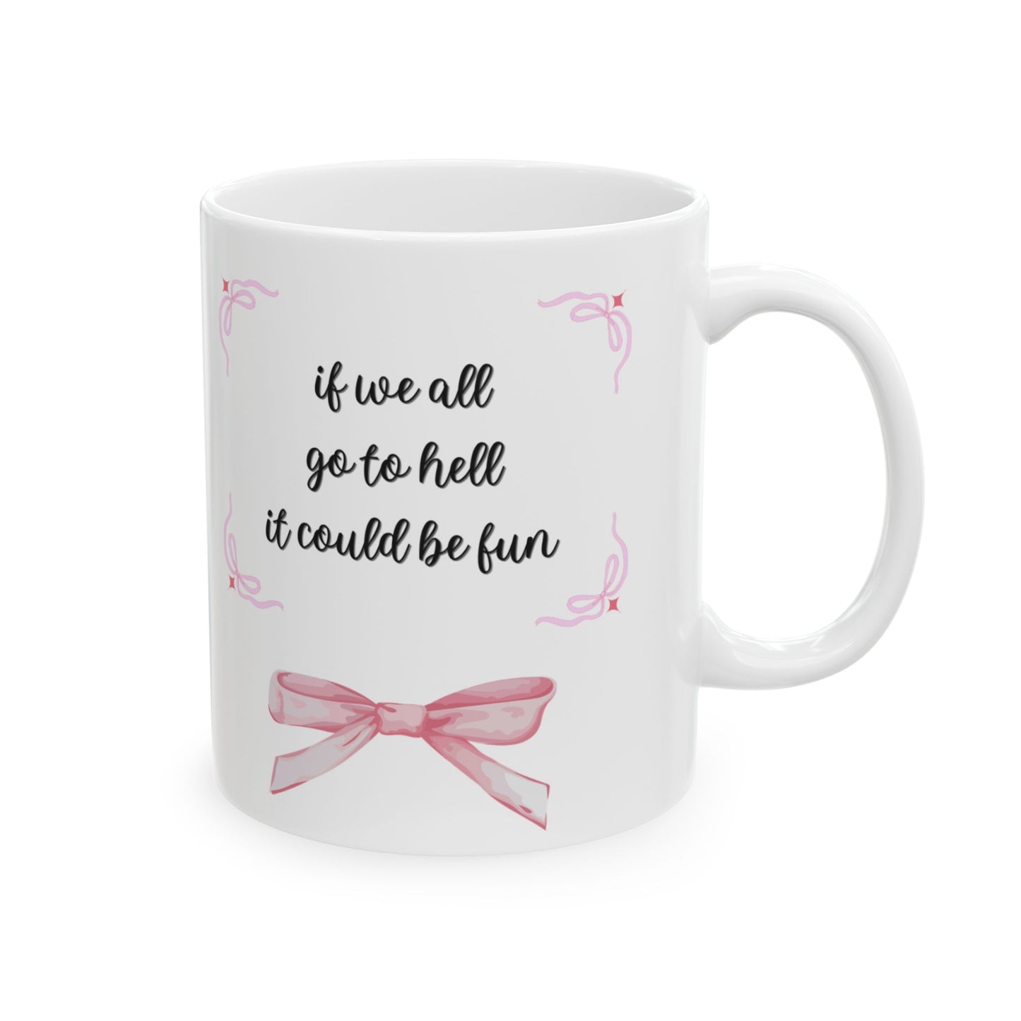 Inside Joke Ceramic Mug — Funny Bestie Office Coffee Cup (11oz, 15oz)