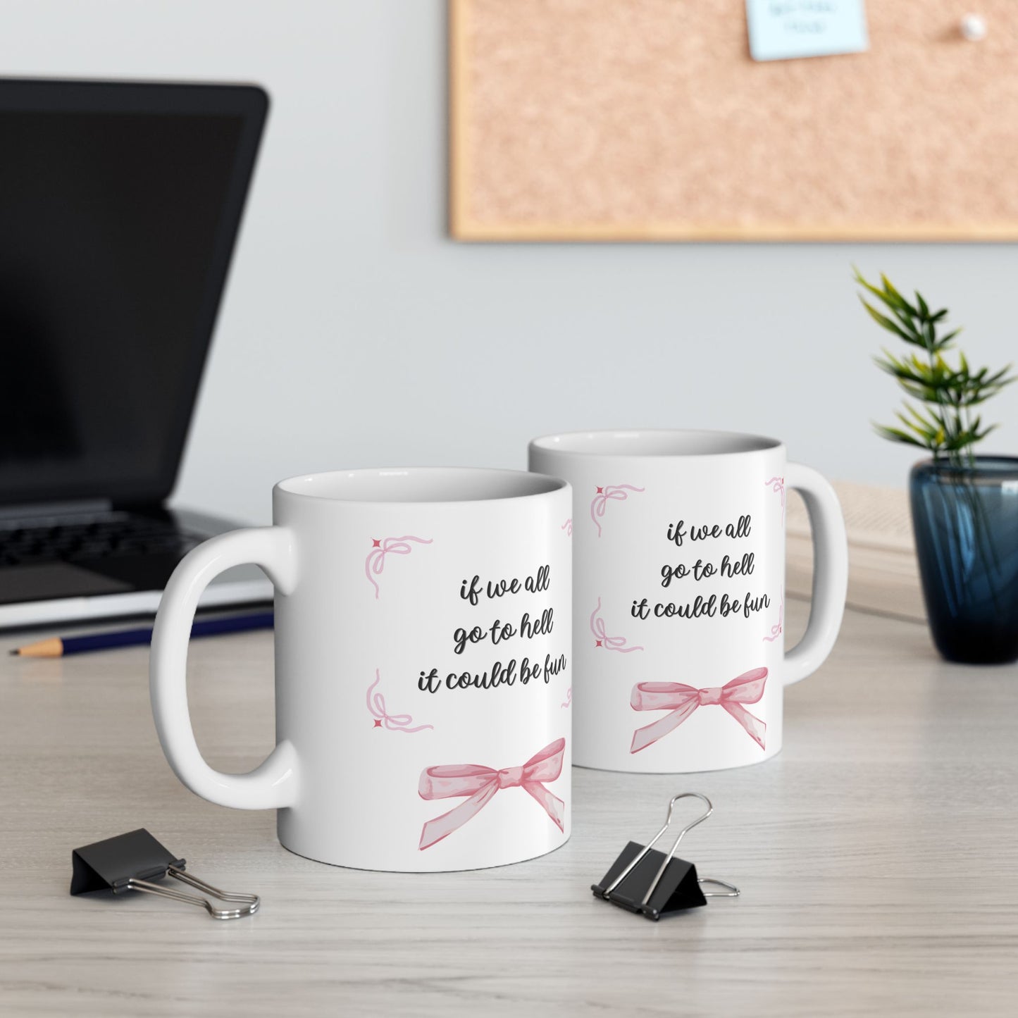 Inside Joke Ceramic Mug — Funny Bestie Office Coffee Cup (11oz, 15oz)